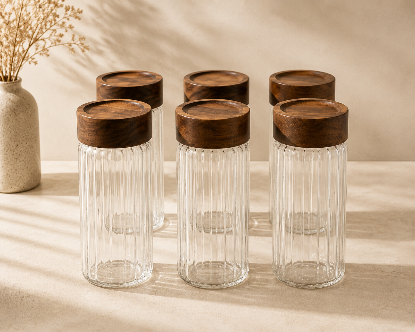 Space Kruidenpotjes Ribble | 6 stuks | 13 cm