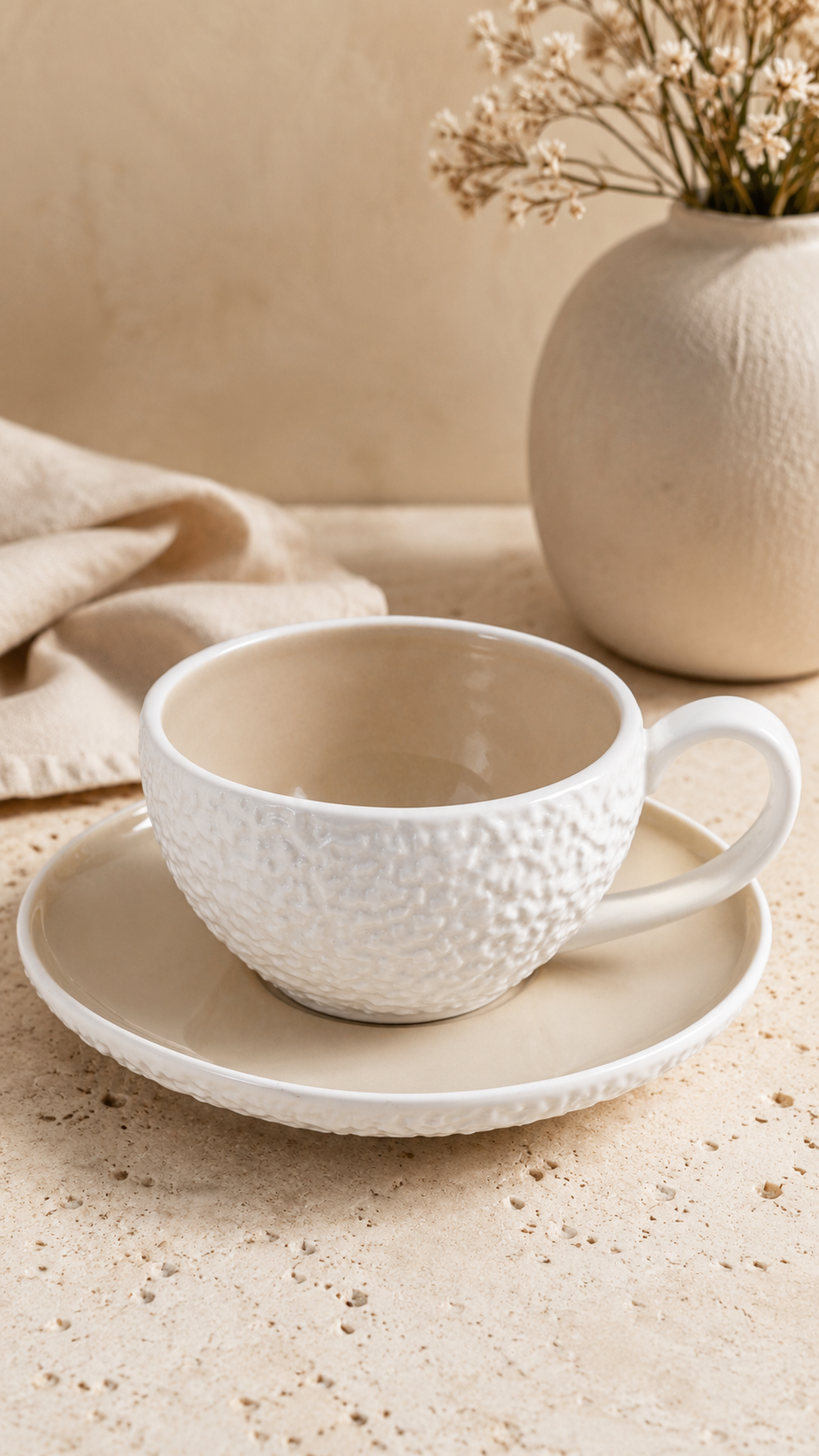 Barles Stone Koffiekopjes | 6 persoons | 200 ml