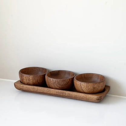 Elore Acacia Snackset Rond 3 - Delig