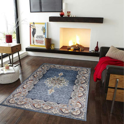 Nayir Oriental Blue Vloerkleed
