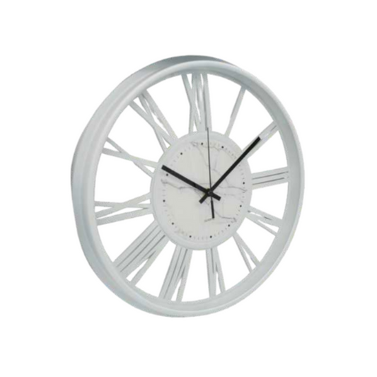 Wandhorloge Wit